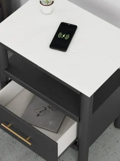 Online American Furniture Galleries Cadmori 1-Drawer Nightstand