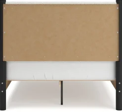 Best American Furniture Galleries Cadmori Full Upholstered Panel Bed