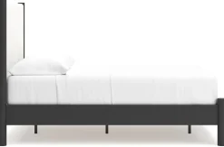 Best American Furniture Galleries Cadmori Full Upholstered Panel Bed