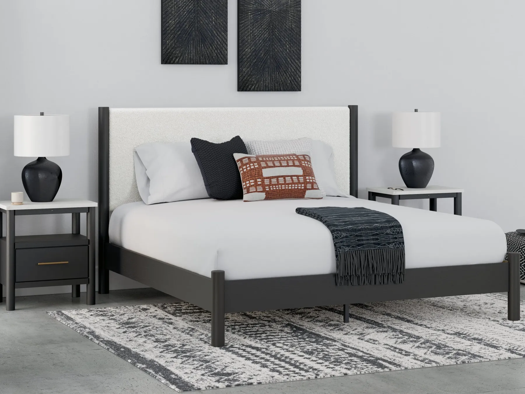 Hot American Furniture Galleries Cadmori King Bedroom Set