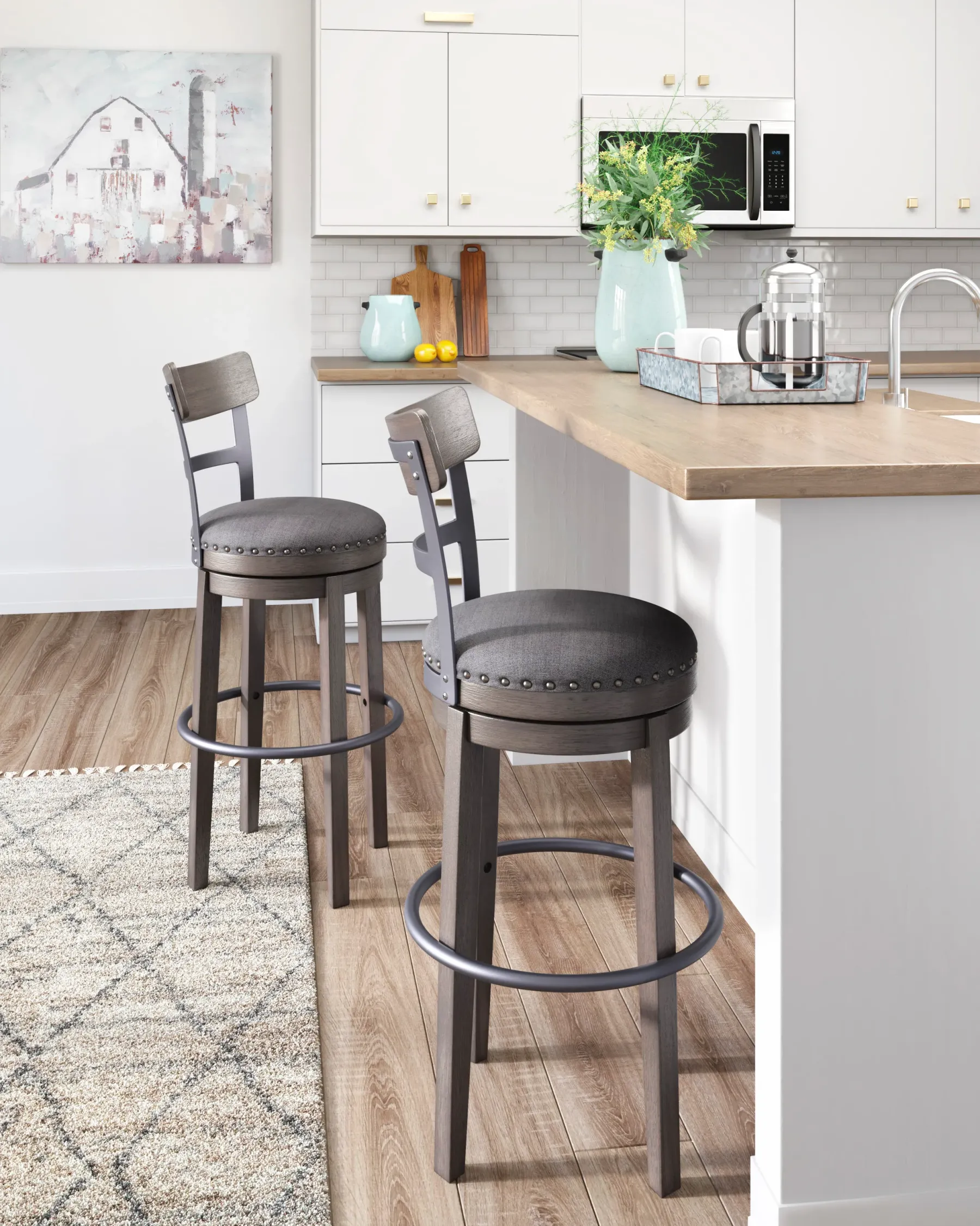 Discount American Furniture Galleries Caitbrook Bar Height Bar Stool