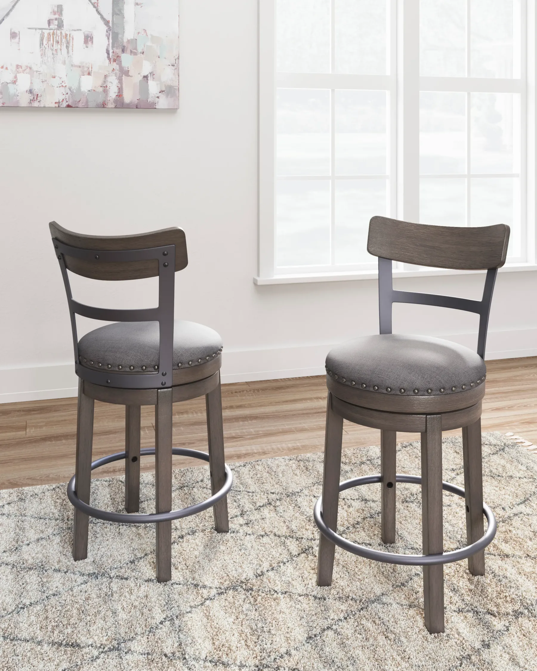 Discount American Furniture Galleries Caitbrook Counter Height Bar Stool