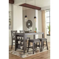 New American Furniture Galleries Caitbrook Upholstered Stool