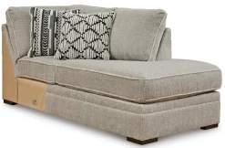 Best American Furniture Galleries Calnita Sectional with 2 Chaises