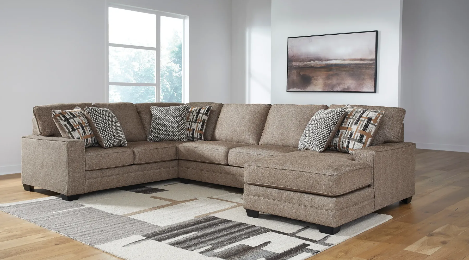 Fashion American Furniture Galleries Cannonbrook 3-Piece Sectional