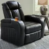 Sale American Furniture Galleries Caveman Den Power Recliner w/ Adjustable Headrest