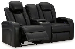 Online American Furniture Galleries Caveman Den Power Reclining Loveseat With Console