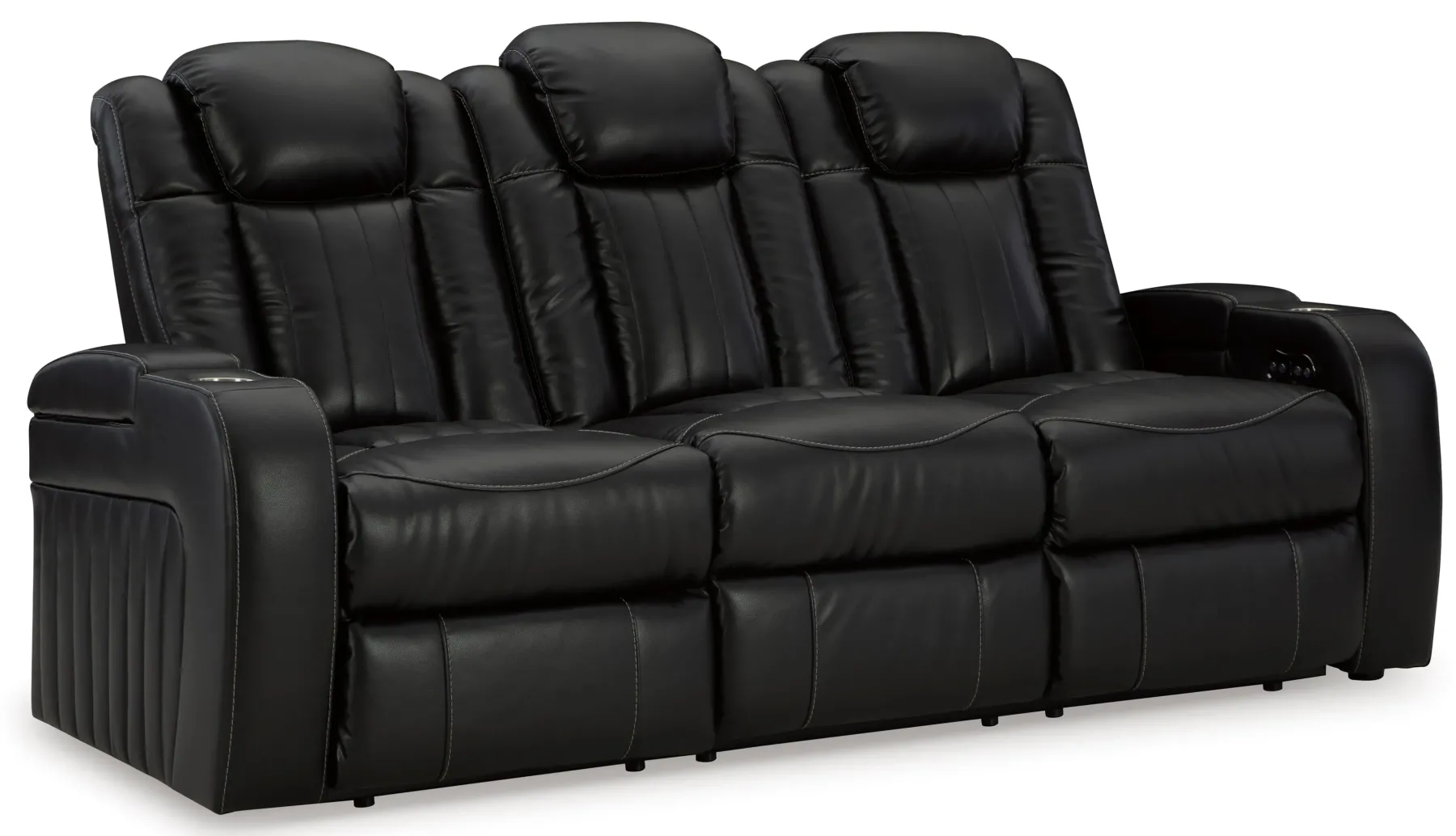 Online American Furniture Galleries Caveman Den Pwr Rec Sofa With Adj Headrest