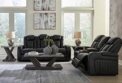 Online American Furniture Galleries Caveman Den Pwr Rec Sofa With Adj Headrest