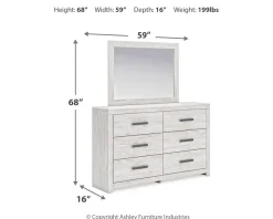Sale American Furniture Galleries Cayboni 6-Piece Queen Bedroom Set