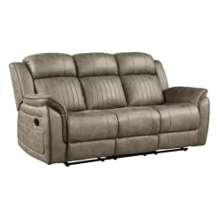 Online American Furniture Galleries Centeroak Double Reclining Sofa