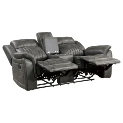 Sale American Furniture Galleries Centeroak Double Reclining Loveseat