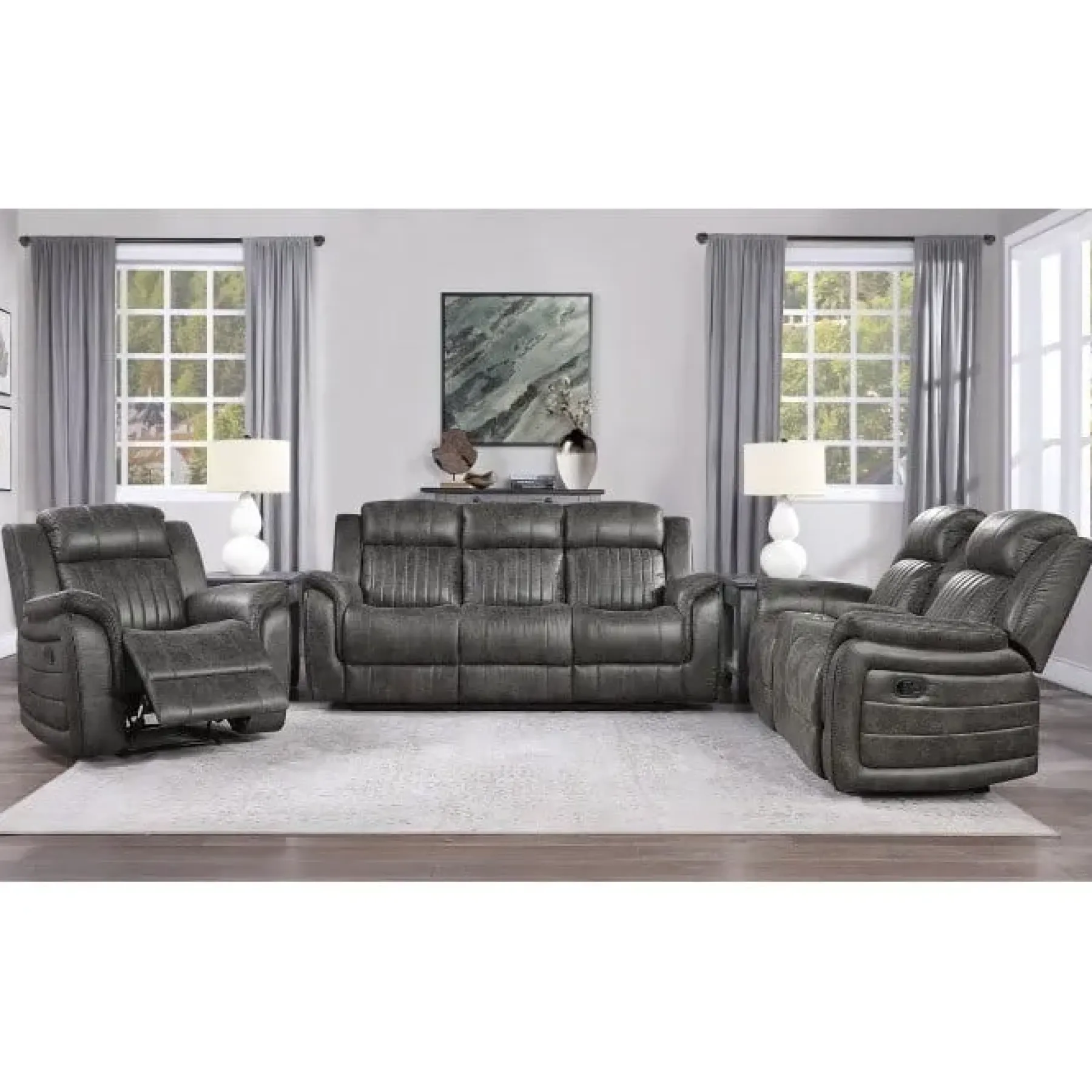 Discount American Furniture Galleries Centeroak Manual Recliner