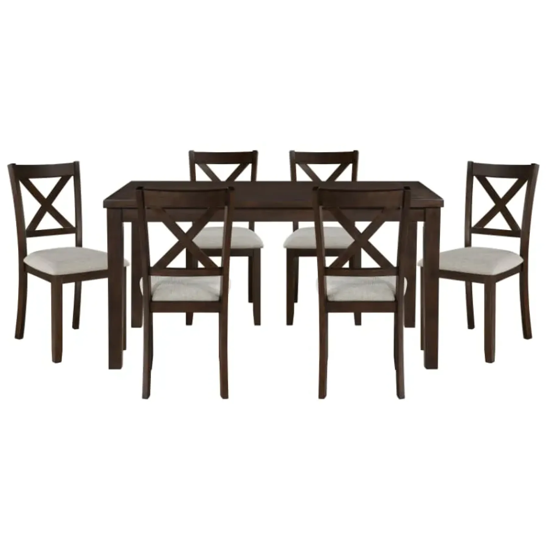 Sale American Furniture Galleries Challis 7-Piece Dining Set