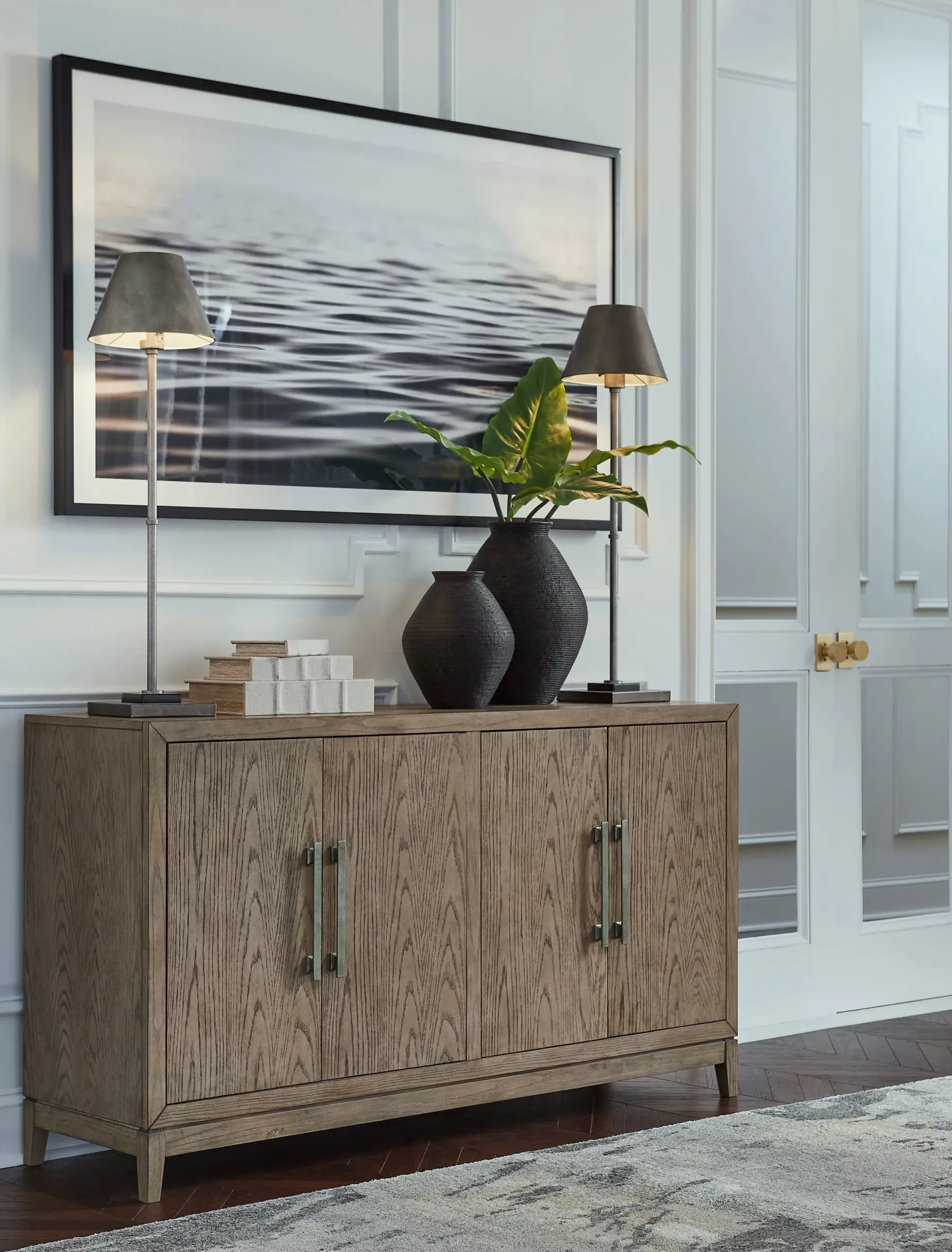 Clearance American Furniture Galleries Chrestner Dining Server
