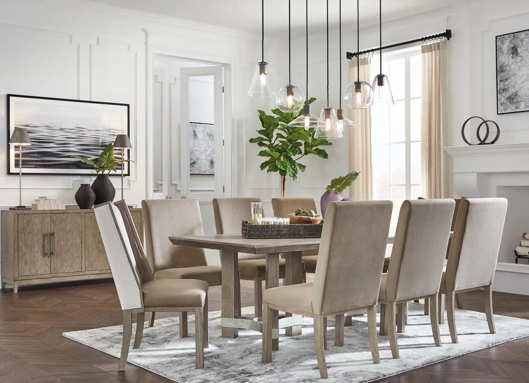 Clearance American Furniture Galleries Chrestner Dining Table