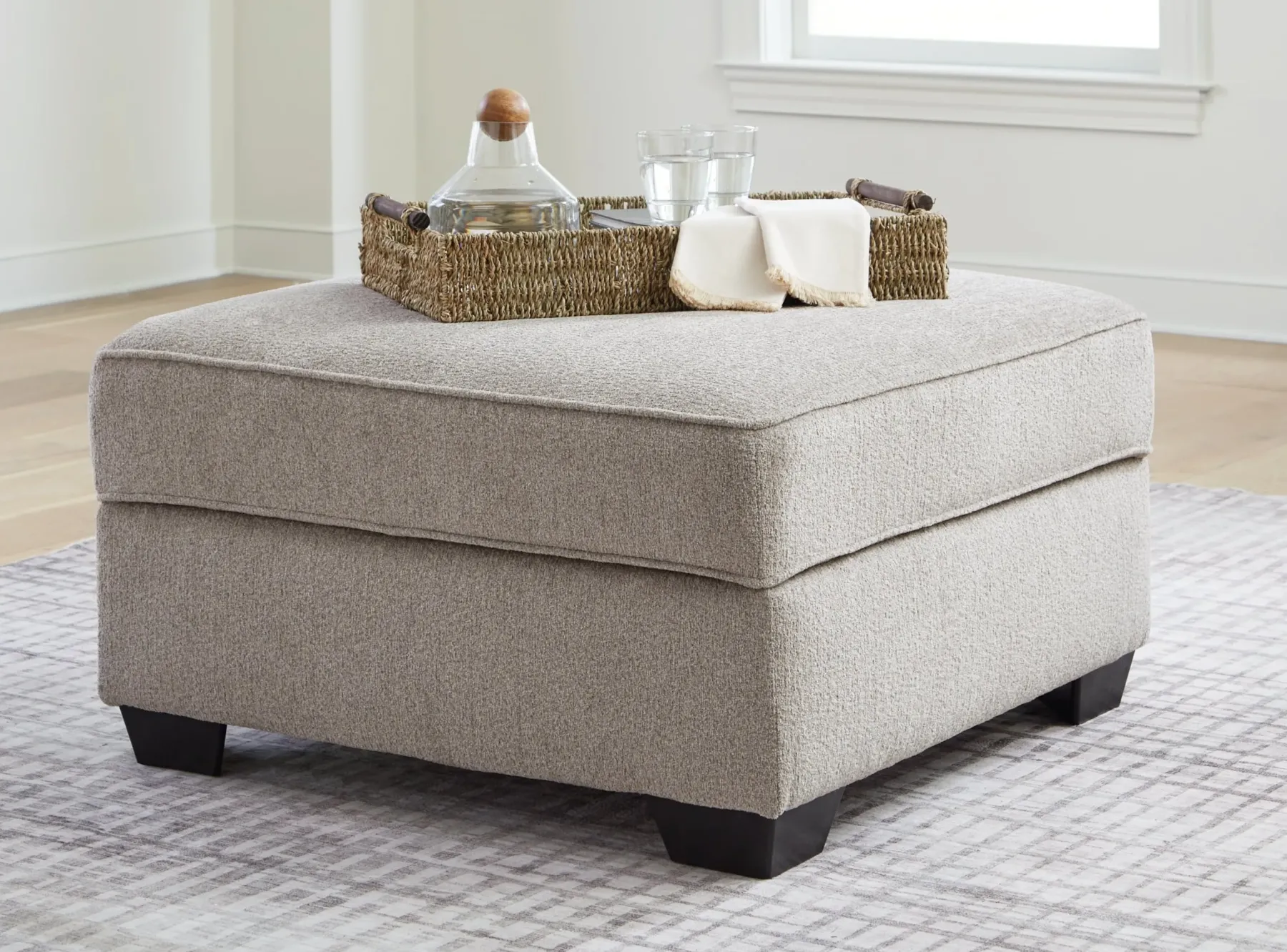 Clearance American Furniture Galleries Claireah Ottoman With Storage