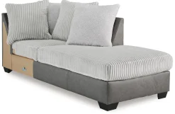 New American Furniture Galleries Clairette Court 2-Piece Sectional With Chaise