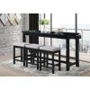 Online American Furniture Galleries Connected Collection 4-Piece Pack Counter Height Set