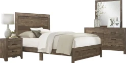 Discount American Furniture Galleries Corbin 6-Piece Full/Queen/King Bedroom Set