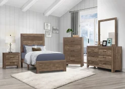Discount American Furniture Galleries Corbin 6-Piece Twin/Queen/King Bedroom Set