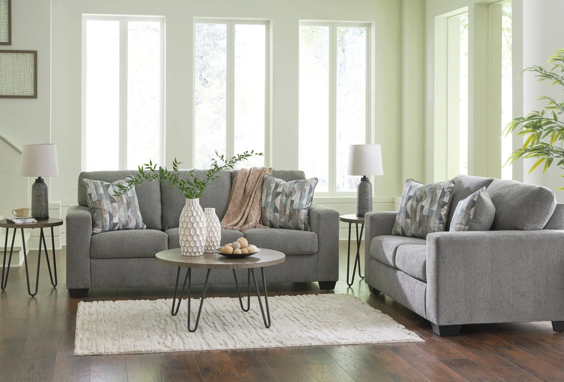 New American Furniture Galleries Deltona 2-Piece Living Room Set