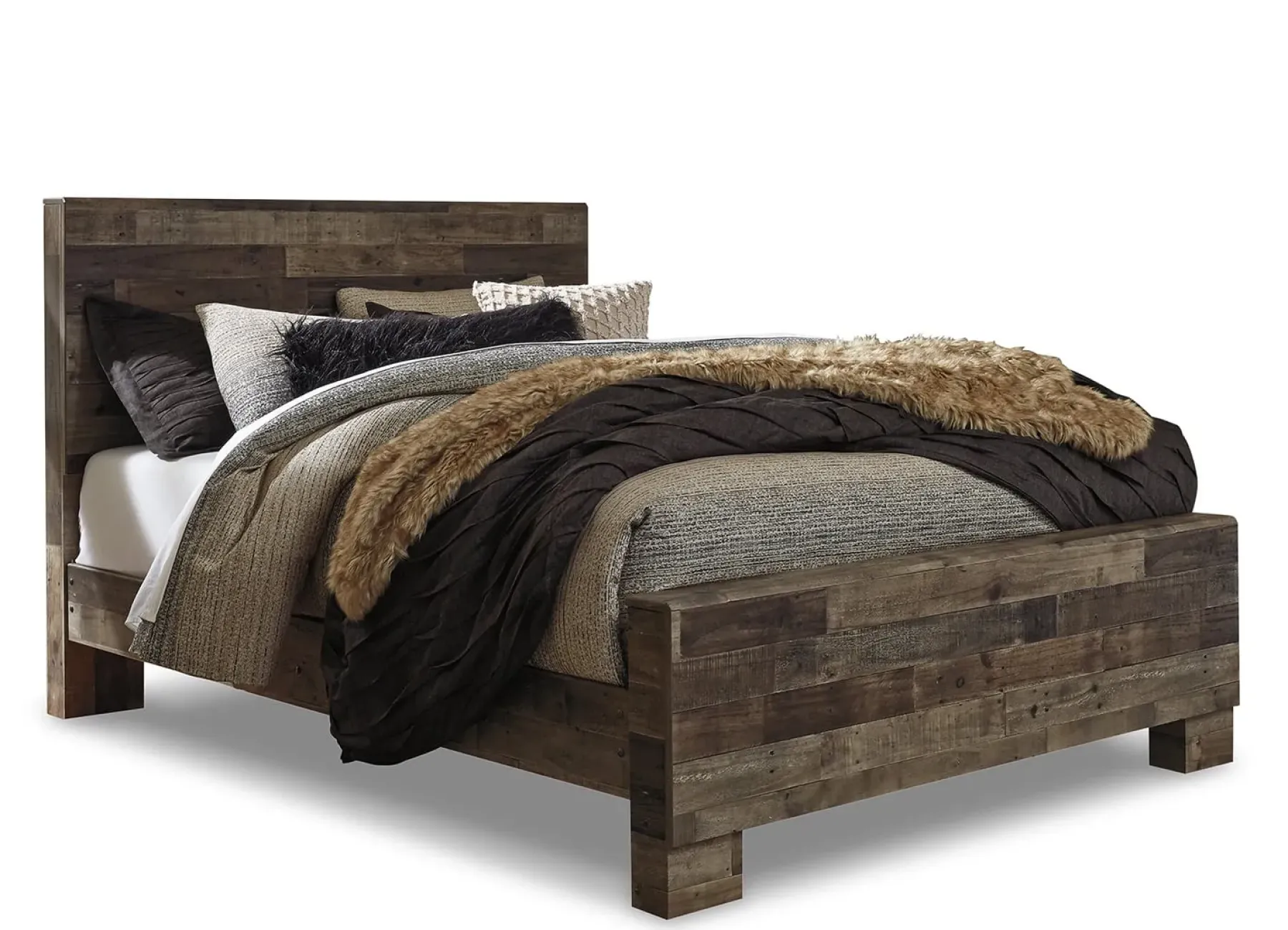 Hot American Furniture Galleries Derekson 6-Piece Queen Bedroom Set