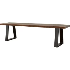 New American Furniture Galleries Ditman Ditman Live Edge Wood Dining Bench
