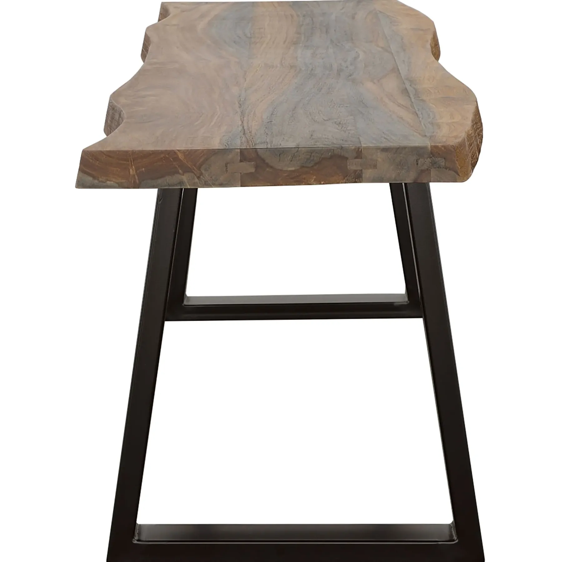 New American Furniture Galleries Ditman Ditman Live Edge Wood Dining Bench