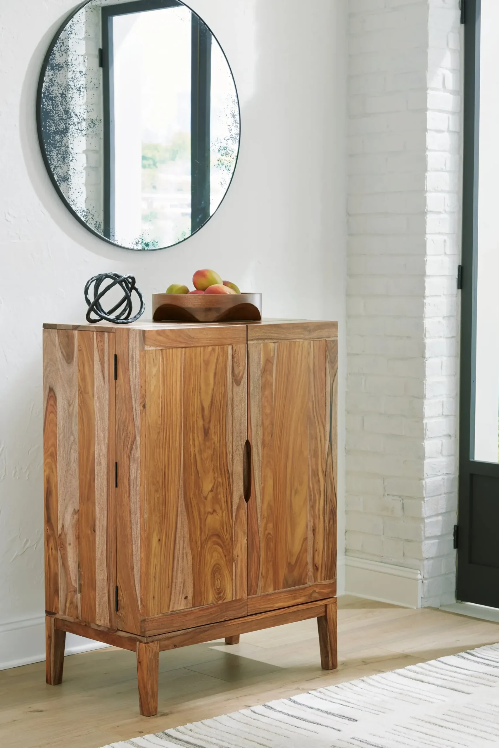 New American Furniture Galleries Dressonni Bar Cabinet