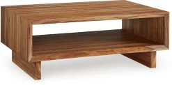 Discount American Furniture Galleries Dressonni Rectangular Coffee Table