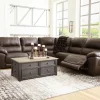 Sale American Furniture Galleries Dunleith 6-Piece Power Reclining Sectional