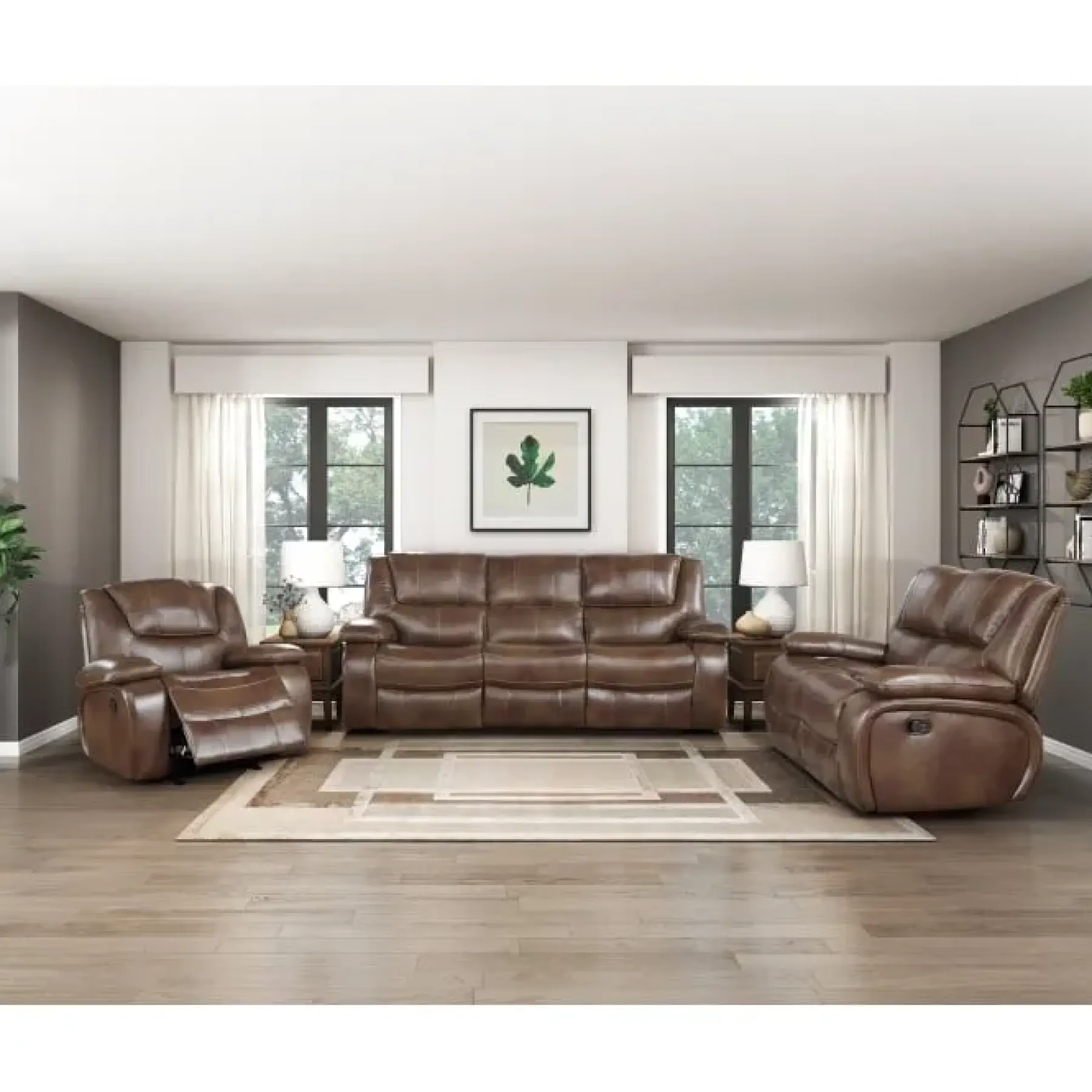 Hot American Furniture Galleries Ellicott Manual Recliner