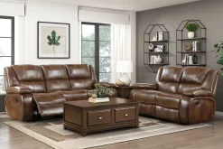 Sale American Furniture Galleries Ellicott Manual Reclining Sofa