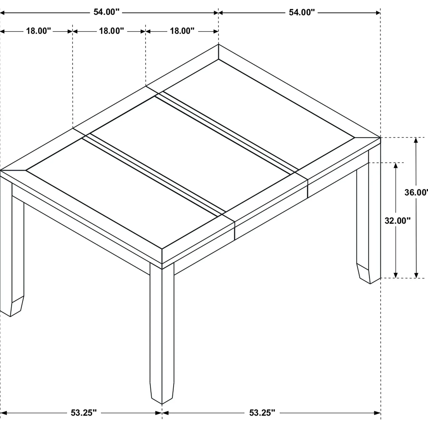 Clearance American Furniture Galleries Elodie Extension Counter Height Dining Table