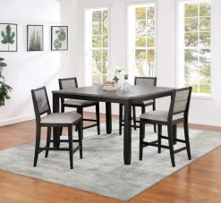 Discount American Furniture Galleries Elodie Wood Counter Chair and