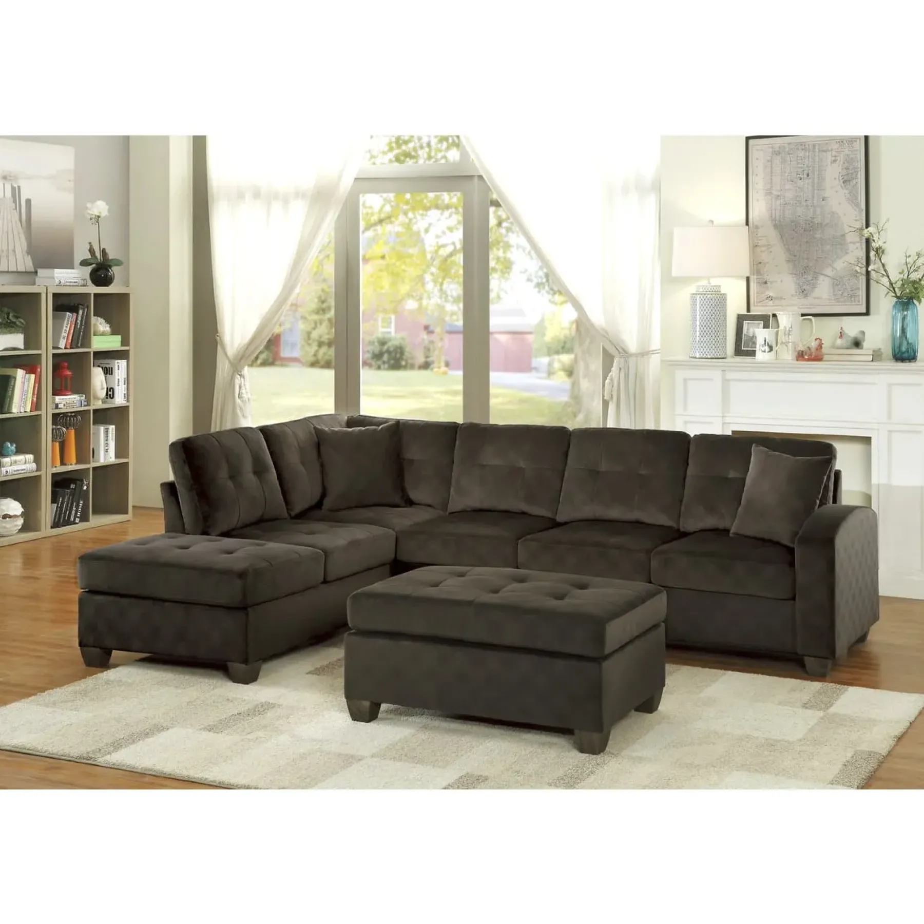 Outlet American Furniture Galleries Emilio Ottoman