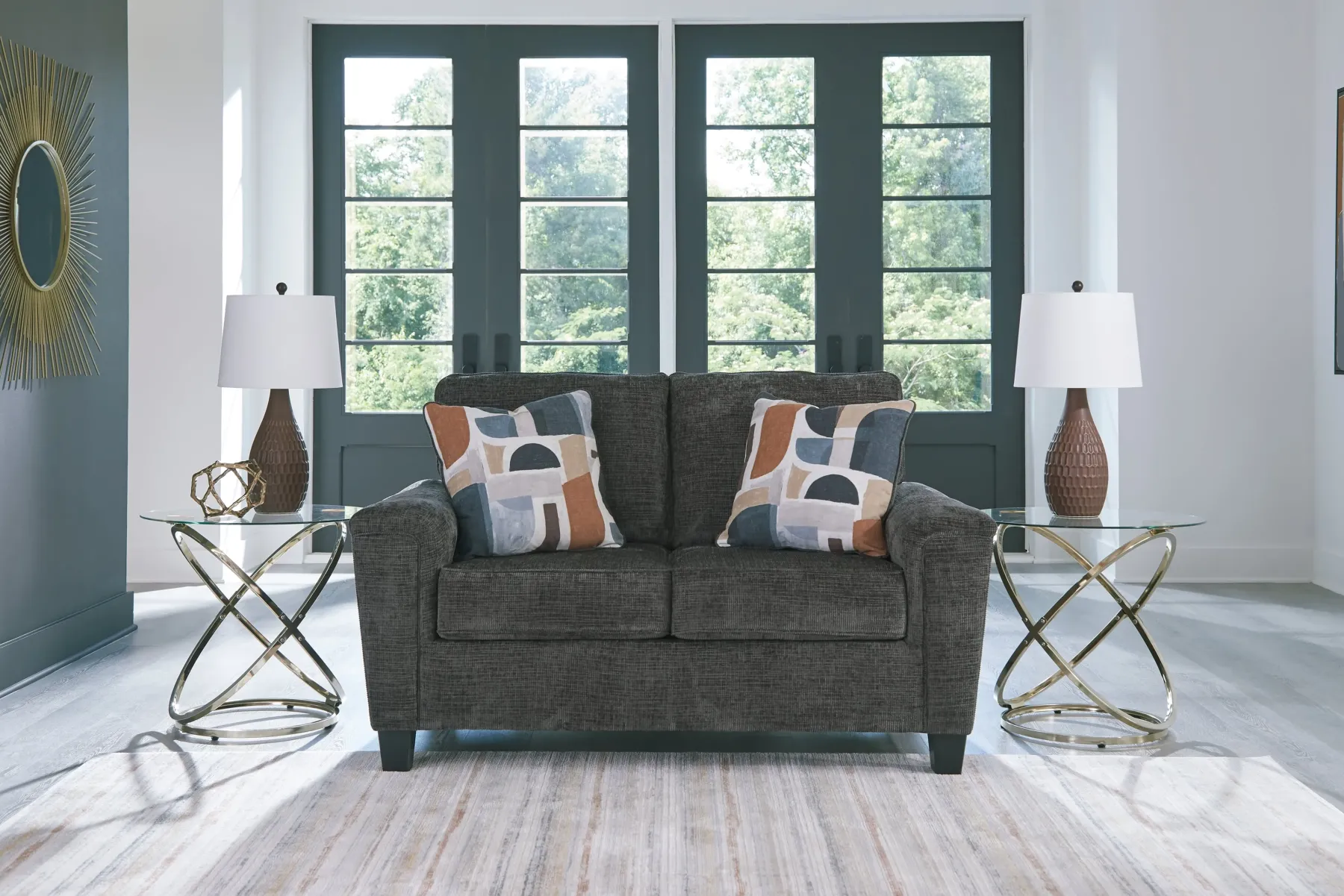 New American Furniture Galleries Erinslane Loveseat