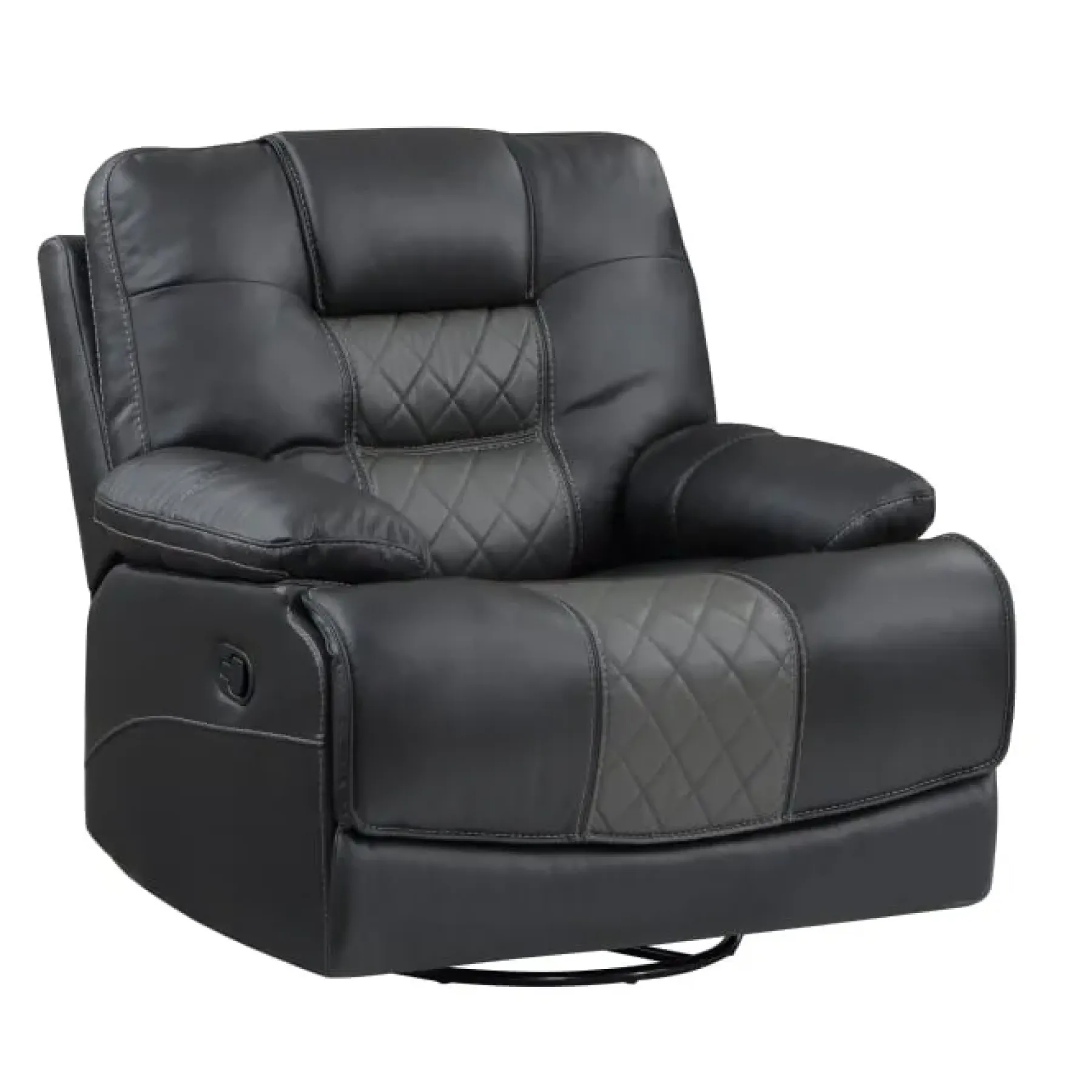 New American Furniture Galleries Fabian Swivel Glider Reclining Chair