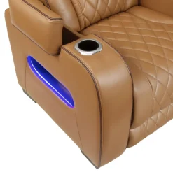 Sale American Furniture Galleries Fairway Dual Power Reclining Sofa