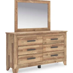 New American Furniture Galleries Finaria 6-Piece Queen Bookcase Bedroom Set