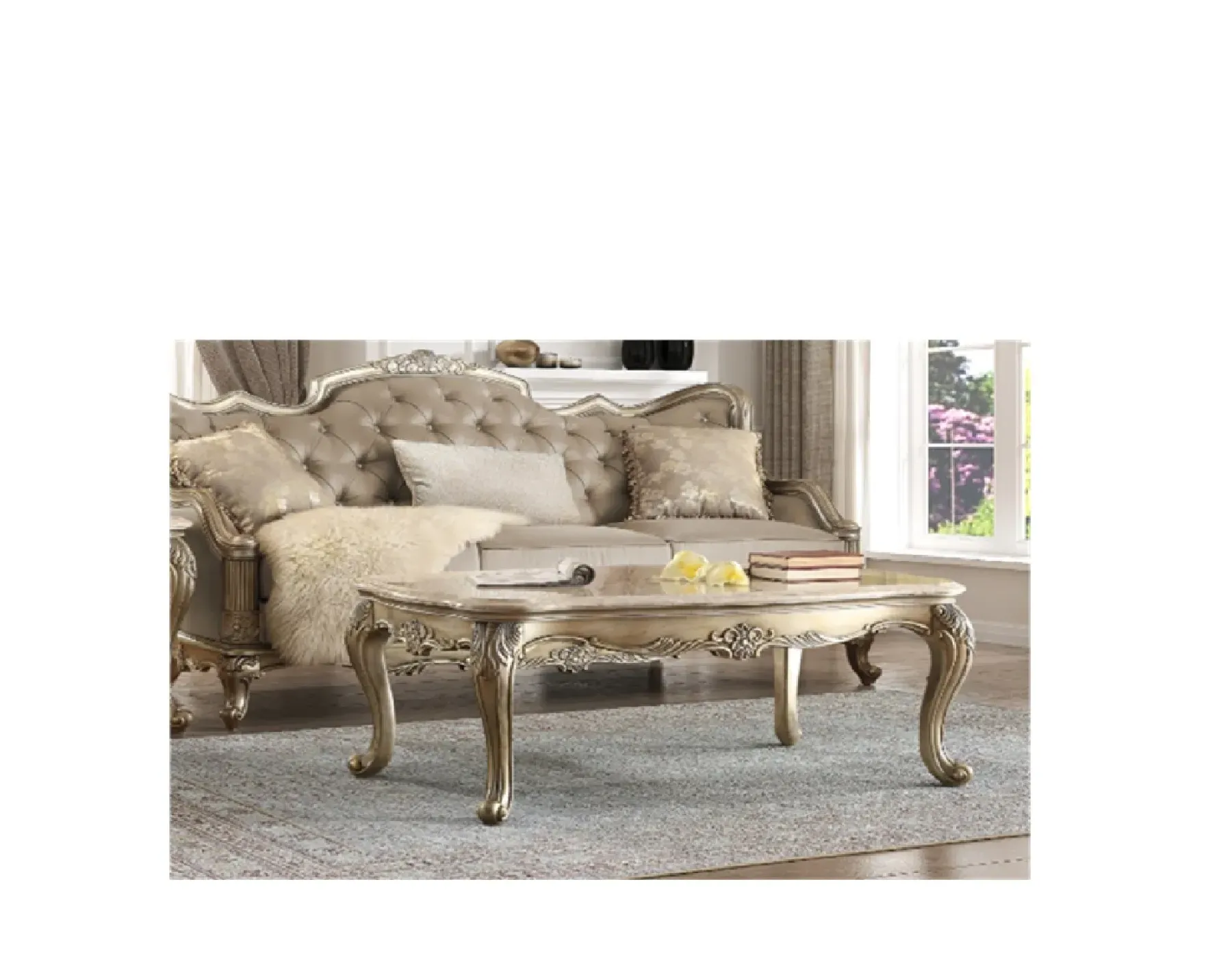 New American Furniture Galleries Florentina Cocktail Table
