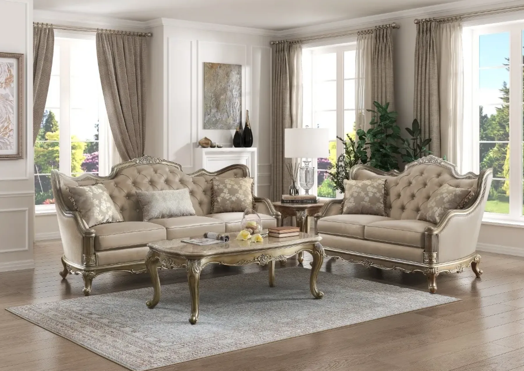 Online American Furniture Galleries Florentina Loveseat