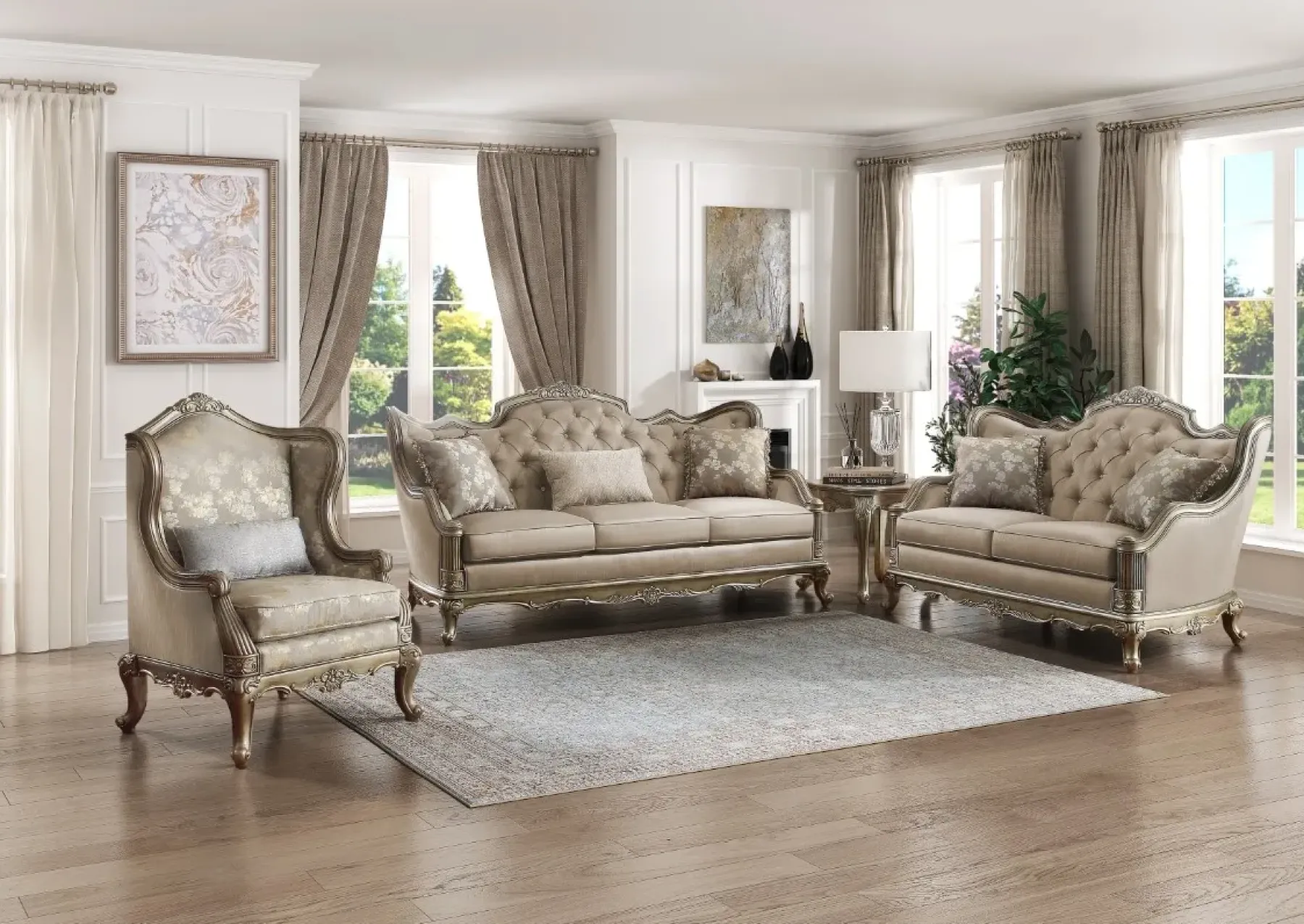 Online American Furniture Galleries Florentina Loveseat