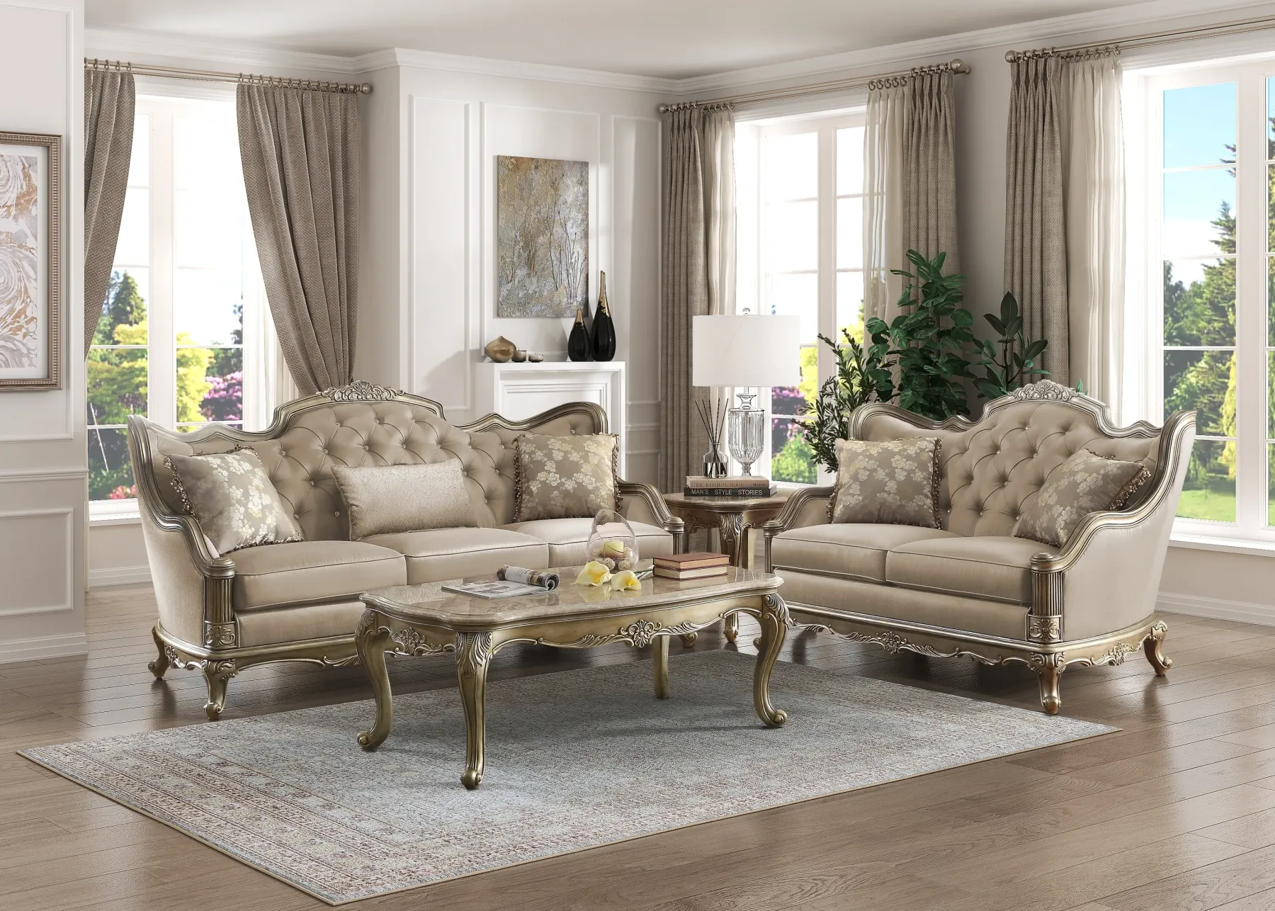 Hot American Furniture Galleries Florentina Sofa