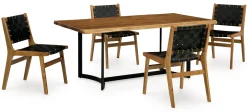 Best American Furniture Galleries Fortmaine 5-Piece Dining Set