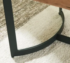 Sale American Furniture Galleries Fortmaine Rectangular End Table