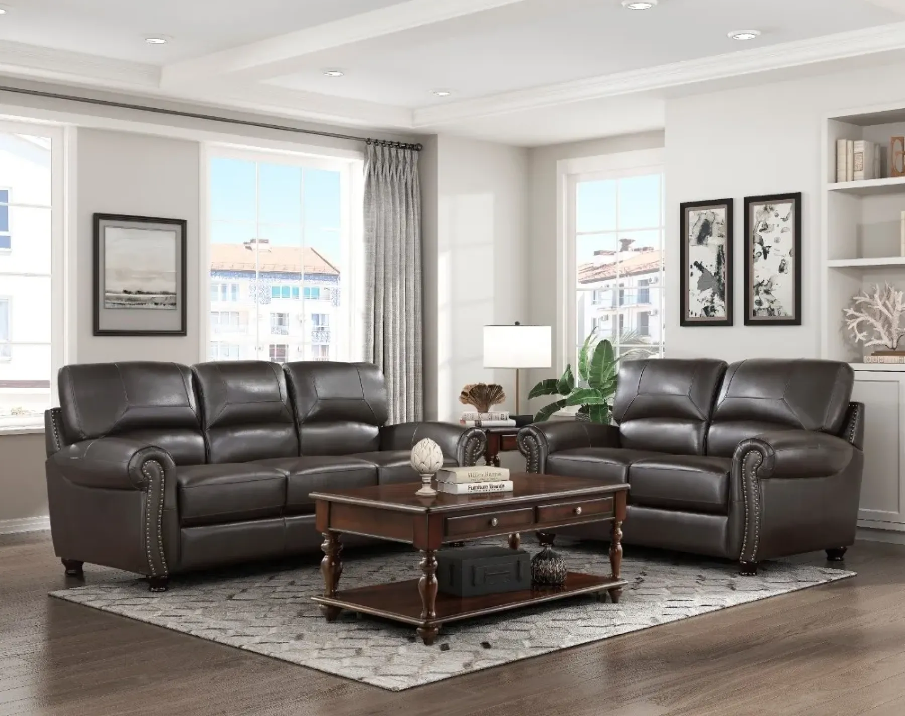 Fashion American Furniture Galleries Foxborough Loveseat