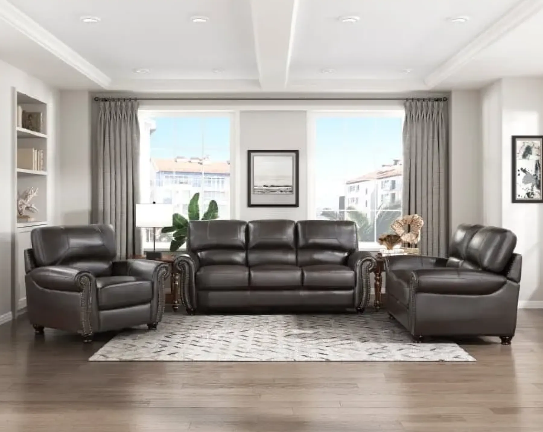 Fashion American Furniture Galleries Foxborough Loveseat