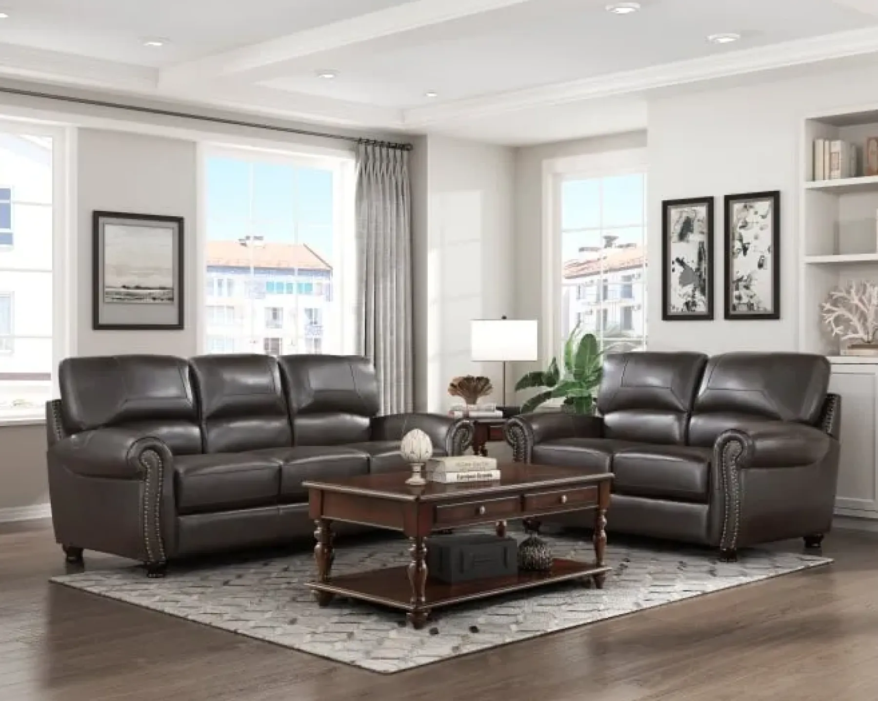 Clearance American Furniture Galleries Foxborough 2-Piece Living Room Set